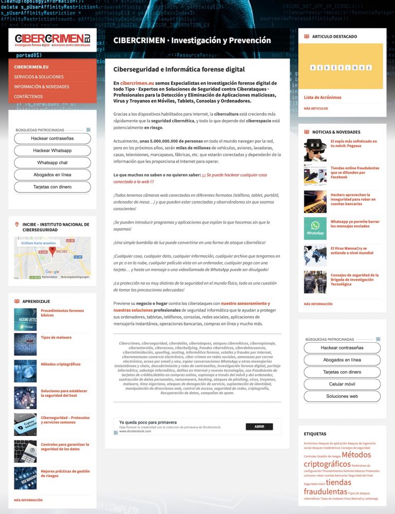 Consultor tecnológico - Clientes y Trabajos